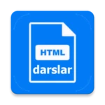 html darslar android application logo